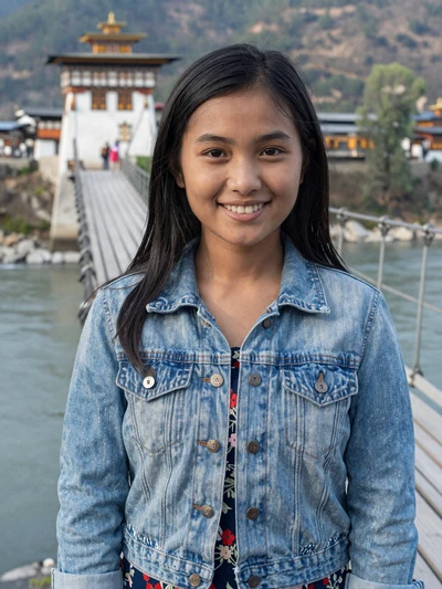 Ugyen, 23, from Punakha - young Bhutanese woman ready for a meaningful long-term relationship